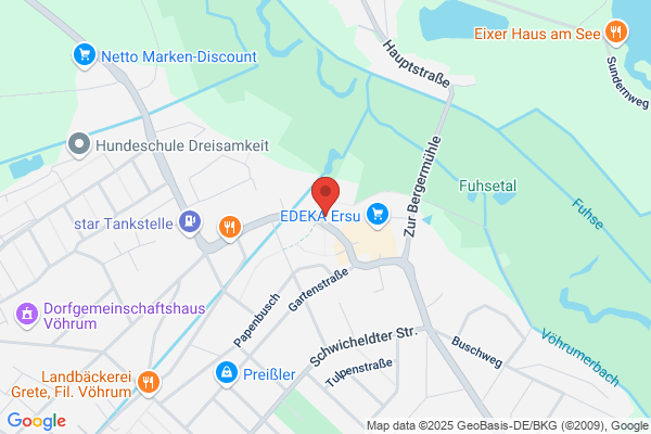 Volksbank BRAWO, Geschäftsstelle Vöhrum - vorübergehend geschlossen -