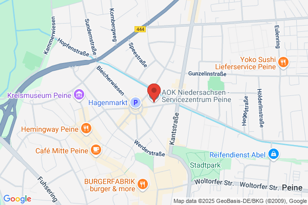 AOK Niedersachsen - Servicezentrum Peine