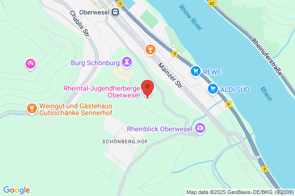 Jugendherberge Oberwesel Familien- und Jugendgästehaus