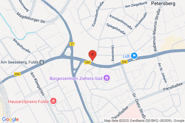 Tankstelle am Supermarkt