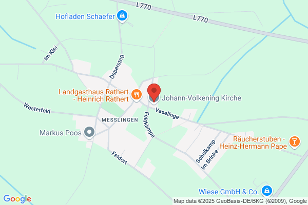 Johann Hinrich Volkening Haus - Ev.-Luth. Kirchengemeinde Petershagen