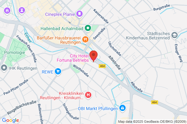 City Hotel Fortuna Reutlingen