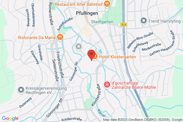 Stadtverwaltung Pfullingen Kindergarten Klostergarten
