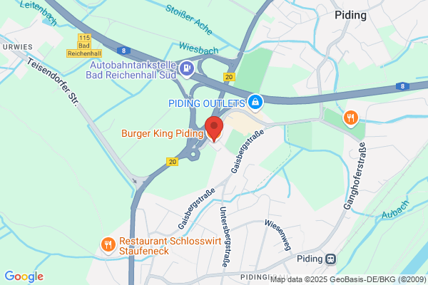 Burger King Restaurant Piding KS Fast-Food GmbH