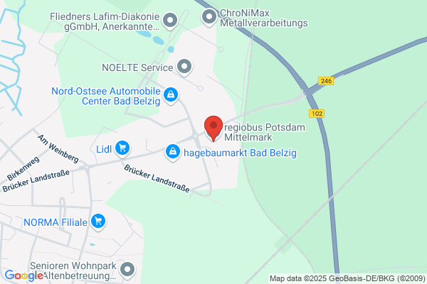 Verkehrsgesellschaft Belzig mbH, Fahrplanauskunft/Einsatzleitung