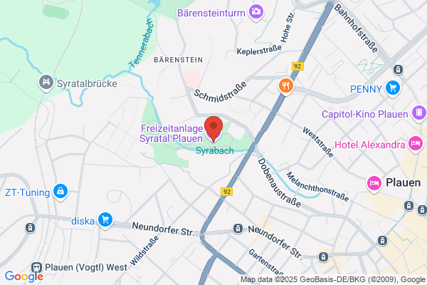 Freizeitanlage Syratal Plauen