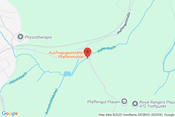 Pfaffenmühle Gaststätte u.Pension Inh. Fam. Jahnsmüller