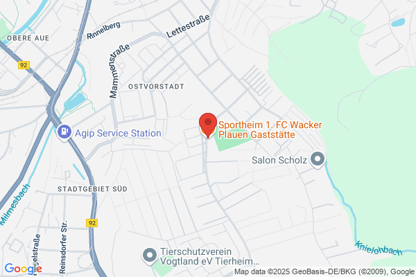 Sportheim 1. FC Wacker Plauen