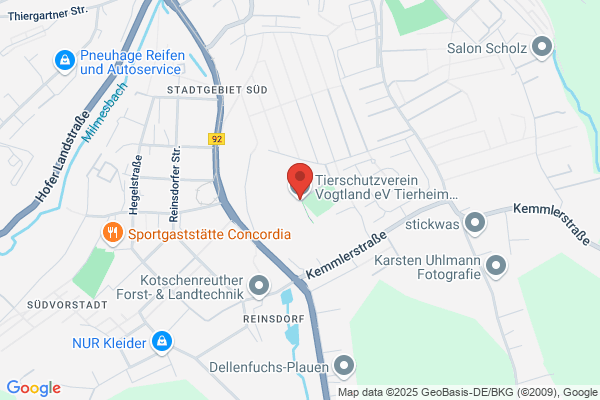 Tierschutzverein Plauen e.V. Frau Oettmeier