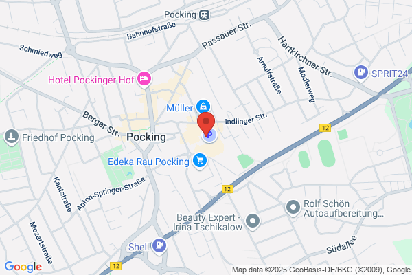 Einkaufszentrum Pocking Abt. Lebensm. HIT-Markt