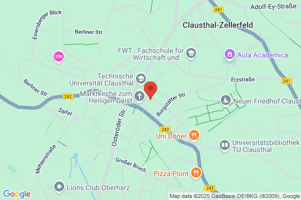 Clausthal I, Pastorin Siuts