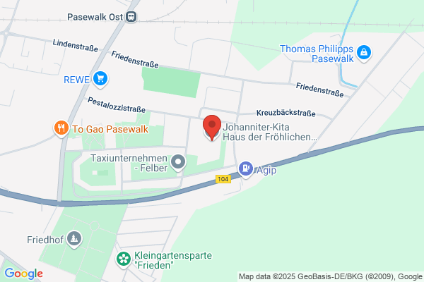 Johanniter-Kita Haus der Fröhlichen Jahreszeiten, Pasewalk