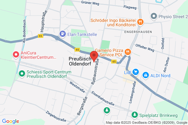 Geschlossene Geschäftsstelle