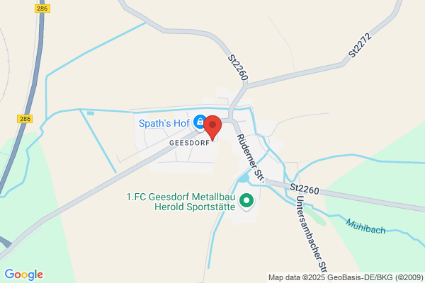 FC Geesdorf e.V. Sportheim