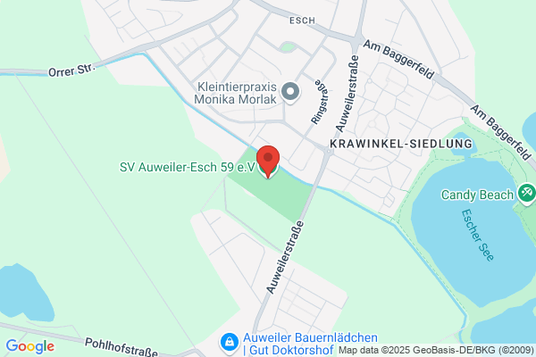 Sportverein Auweiler-Esch 59, Sportplatz