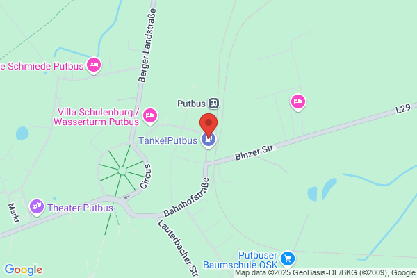Postagentur in der Tankstelle Putbus