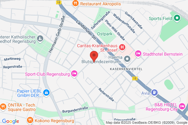 Tankstelle am Supermarkt