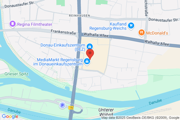 o2 Shop Regensburg im Donaueinkaufszentrum 1. OG