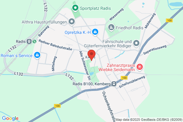 Stadverwaltung Kemberg Dorfgemeinschaftshaus Radis