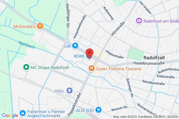 Volksbank Konstanz - Geldautomat REWE Radolfzell
