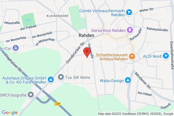Mühlenkreiskliniken AöR, Krankenhaus Rahden