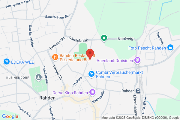 Stadtverwaltung Stadtsporthalle Rahden