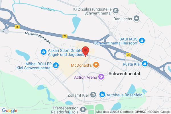 Tankstelle am Supermarkt