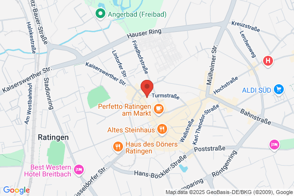 Evangelische Kirchengemeinde Ratingen, Pfarrer Dr. Brinkmann