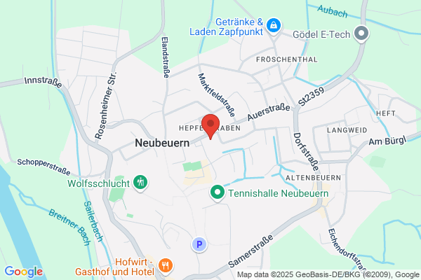 Geldautomat meine Volksbank Raiffeisenbank eG, Neubeuern Marktfeld