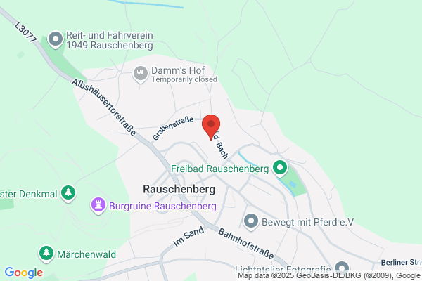 HESSEN FORST Revierförsterei Rauschenberg