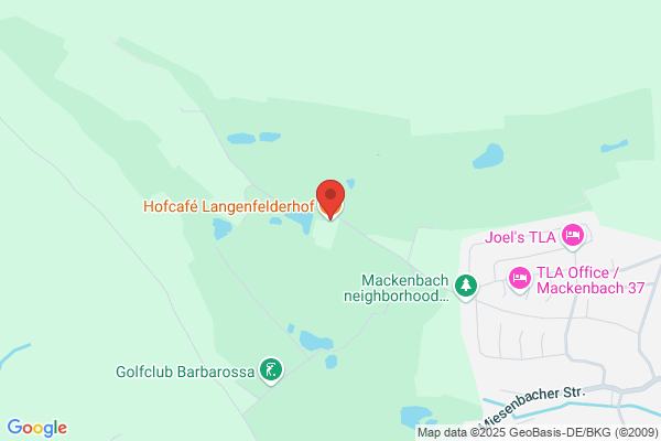 Hofcafé Langenfelderhof Westpfalz-Werkstätten Landstuhl