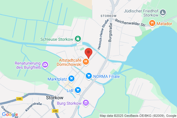 Kirche Storkow - Pfarrsprengel Storkow