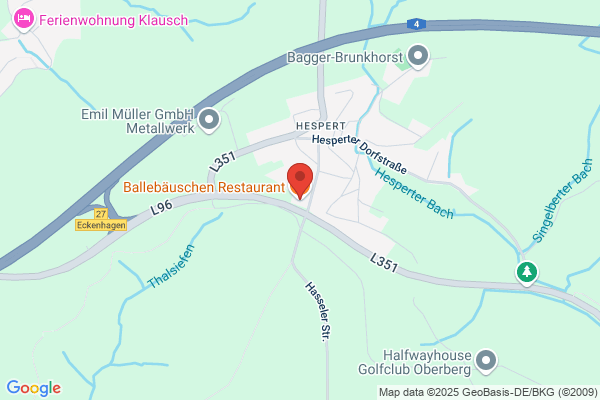 Restaurant Allmanns Gasthaus Ballebäuschen