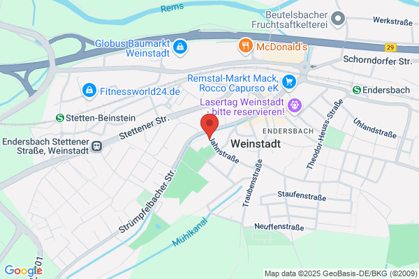 Stadt Weinstadt Gemeindehalle Strümfelbach
