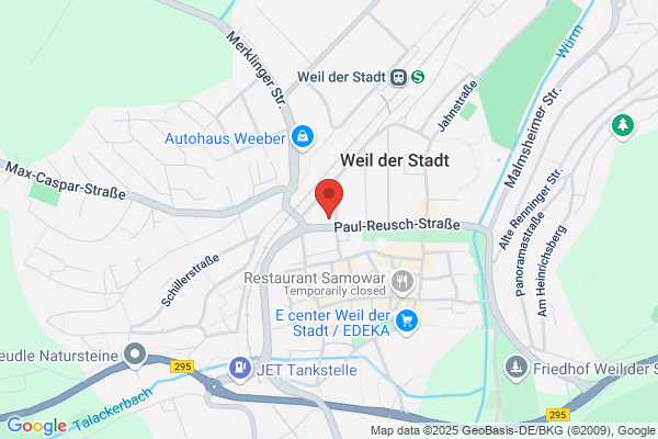 Gemeindebüro - Evangelische Kirchengemeinde Weil der Stadt