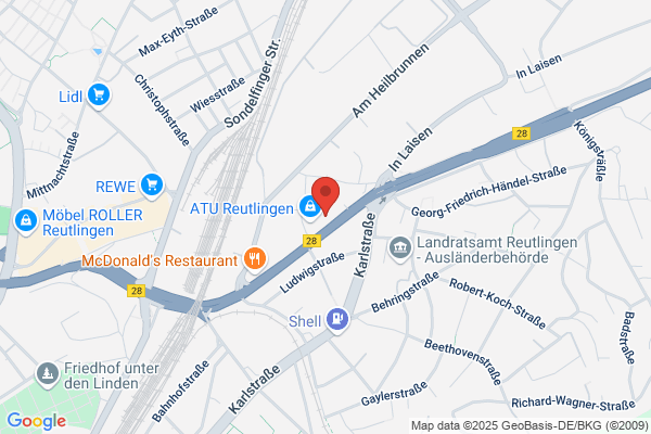 Flughafen-Shuttle Reutlingen