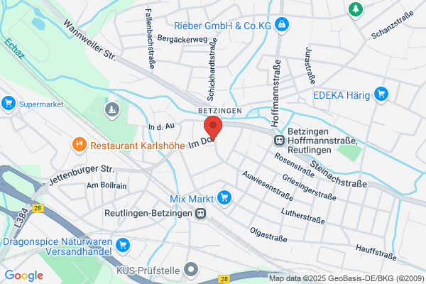 Geldautomat Vereinigte Volksbanken eG - Betzingen