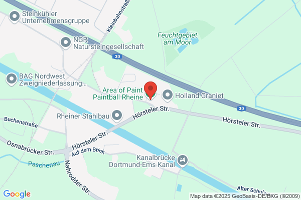 Area of Paint Rheine