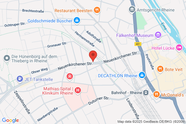 Geschlossene Geschäftsstelle