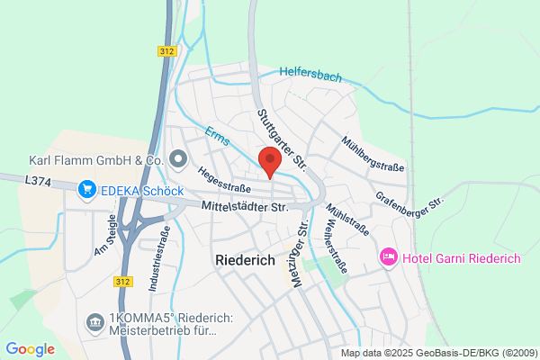 Kindergärten GEMEINDE RIEDERICH LANDKR. REUTLINGEN