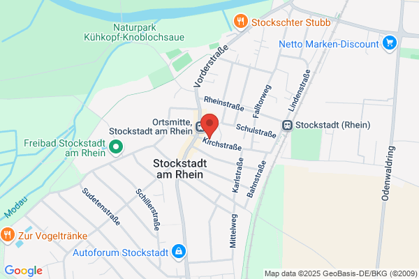 Volksbank Darmstadt Mainz, SB-Filiale Kirchstraße, Stockstadt