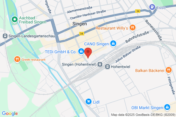 Geschlossene Geschäftsstelle