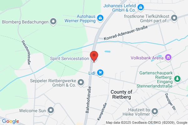 Tankstelle Shoppengerd