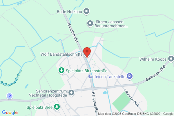 Wolf Bandstahlschnitte