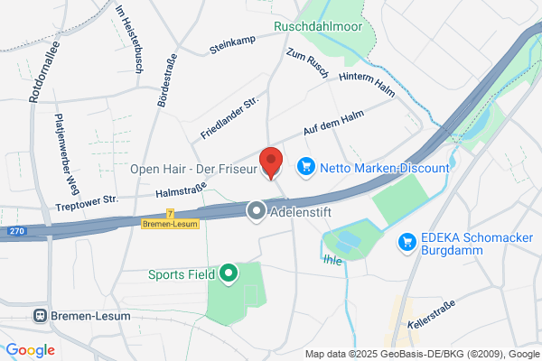 Open Hair der Friseur