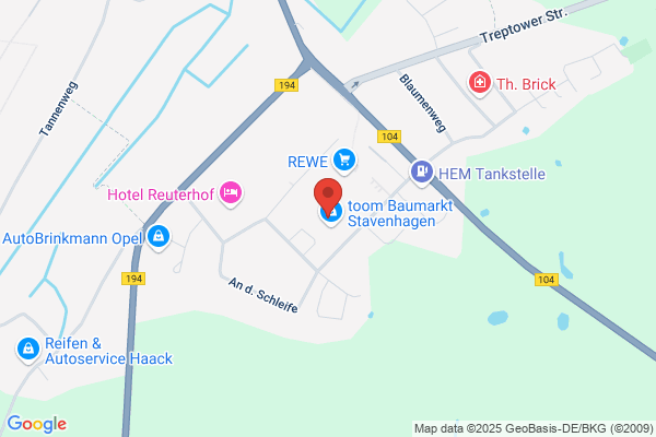 Zoohandlung in der Reutereiche