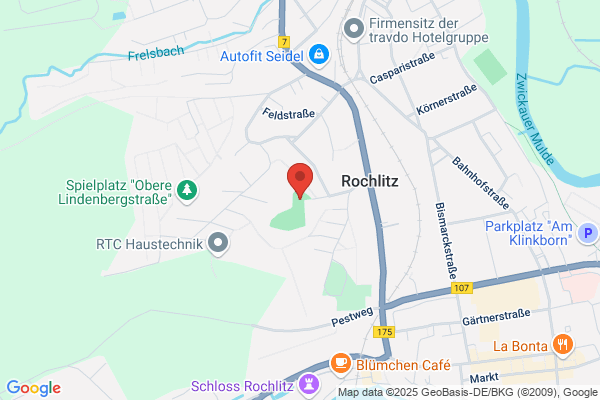 Stadtverwaltung Rochlitz Turnhalle Ziegeleiweg
