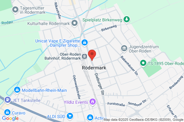 Buchhandlung Seitenansicht