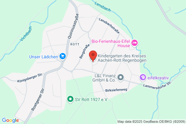 Kindergarten des Kreises Aachen-Rott Regenbogen