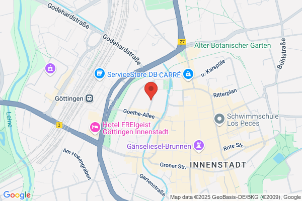 Ferienwohnungen Göttingen im Gästehaus Roddert
